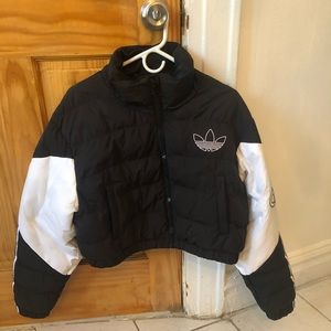 Coats | Adidas Cropped Puffer Jacket 